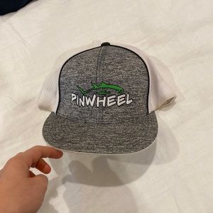 Pinwheel trucker hat